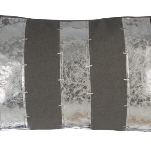 Bosie Kensington Townhouse Grey and Silver Cushion