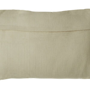 Bosie Kensington Townhouse Rectangular Ivory And Silver Check Cushion