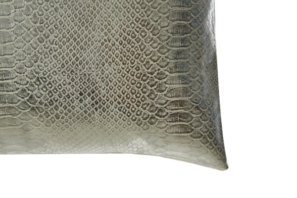 Bosie Kensington Townhouse Silver Snake Effect Cushion