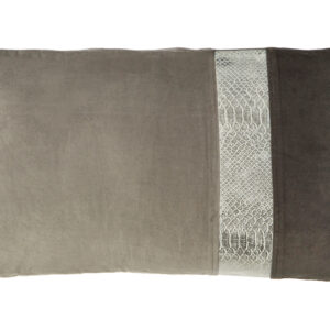 Bosie Kensington Townhouse Grey Rectangular Cushion