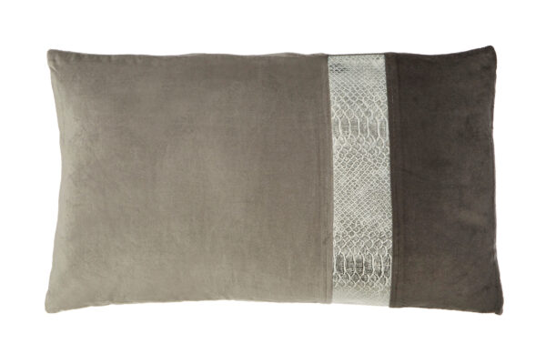 Bosie Kensington Townhouse Grey Rectangular Cushion