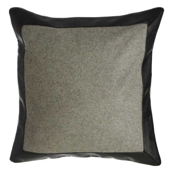 Bosie Hampstead Grey And Black Suqare Cushion