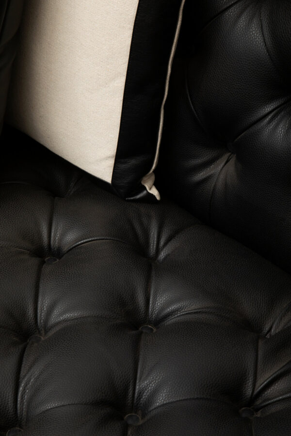 Bosie Hampstead Cream and Black Cushion