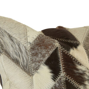 Bosie Safira Black And White Patchwork Cushion Cover