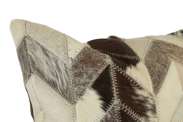 Bosie Safira Black And White Patchwork Cushion Cover