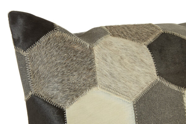 Bosie Safira Black And White And Grey Cushion Cover