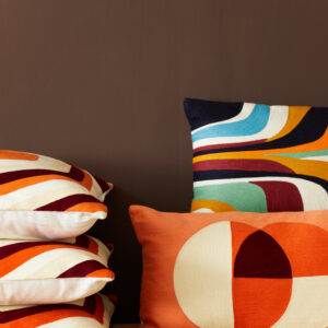 Bosie Ozella Abstract Design Cushion