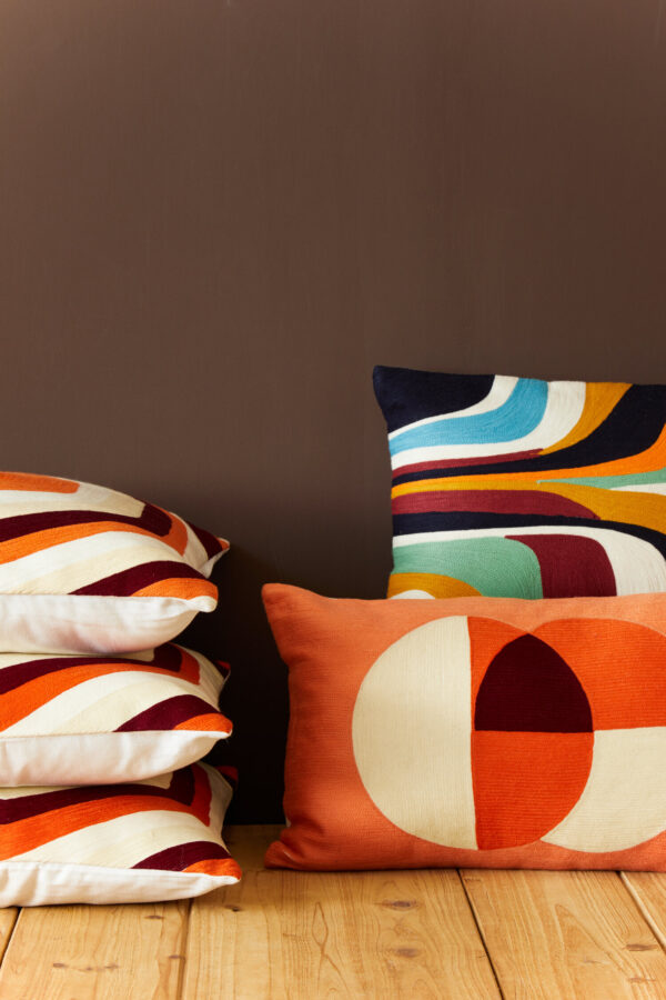 Bosie Ozella Abstract Design Cushion