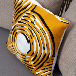 Bosie Ozella Circular Design Embroidered Cushion
