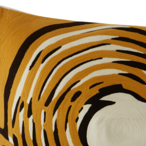 Bosie Ozella Circular Design Embroidered Cushion