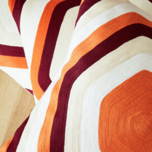 Bosie Ozella Hexagonal Multicolour Cushion