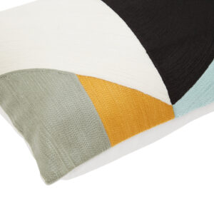 Bosie Ozella Multi Colour Rectangular Cushion