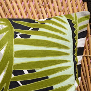 Bosie Ozella Botanical Green Cushion