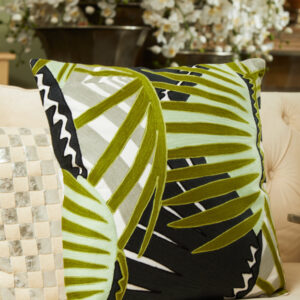 Bosie Ozella Botanical Green Cushion