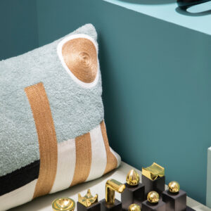 Bosie Ozella Abstract Rectangular Cushion