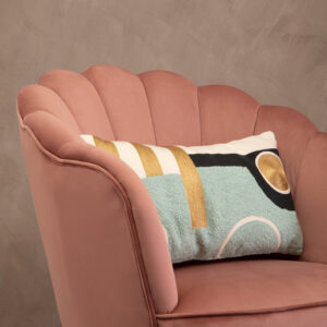 Bosie Ozella Abstract Rectangular Cushion