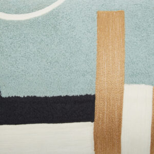 Bosie Ozella Abstract Rectangular Cushion