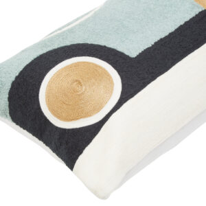 Bosie Ozella Abstract Rectangular Cushion