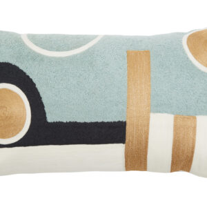Bosie Ozella Abstract Rectangular Cushion