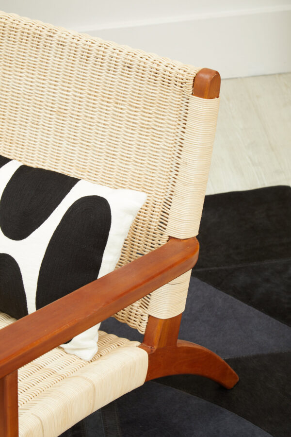Bosie Ozella Monochrome Rectangular Cushion