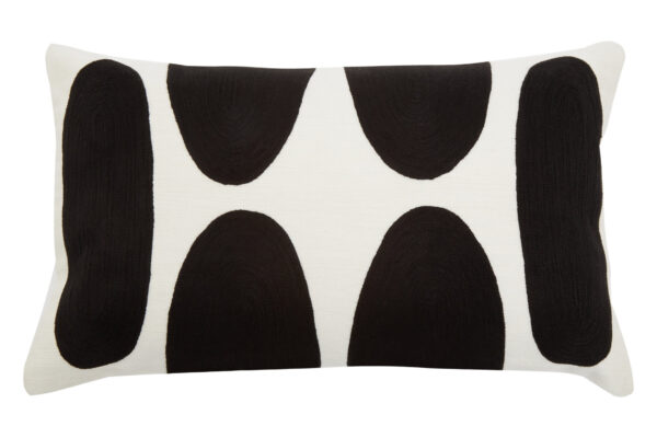 Bosie Ozella Monochrome Rectangular Cushion