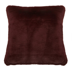 Bosie Lamina Red Wine Square Cushion