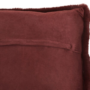Bosie Lamina Red Wine Square Cushion