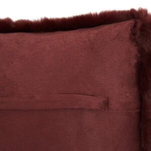 Bosie Lamina Red Wine Rectangular Cushion