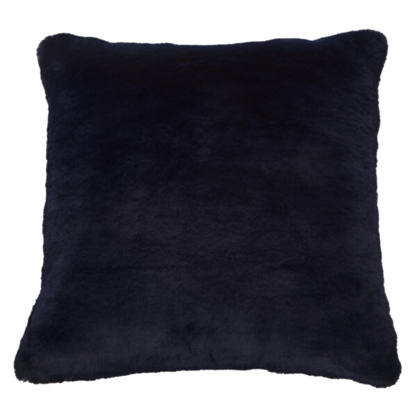 Bosie Lamina Navy Blue Square Cushion