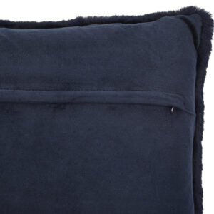 Bosie Lamina Navy Blue Square Cushion