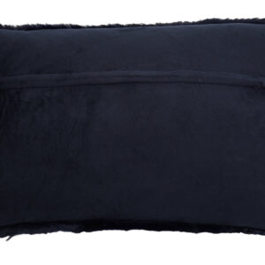 Bosie Lamina Navy Blue Rectangular Cushion