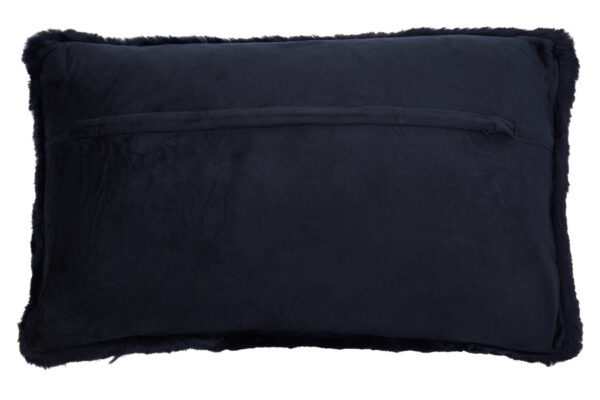 Bosie Lamina Navy Blue Rectangular Cushion