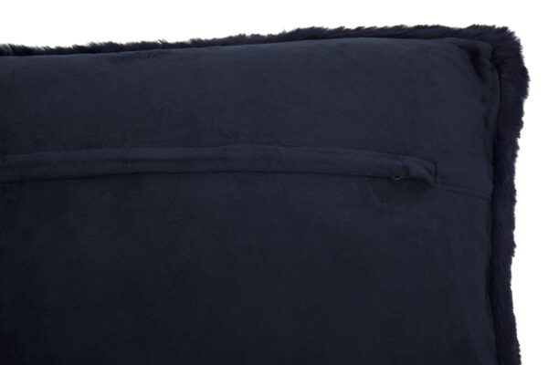 Bosie Lamina Navy Blue Rectangular Cushion