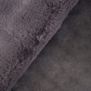 Bosie Lamina Grey Faux Fur Throw
