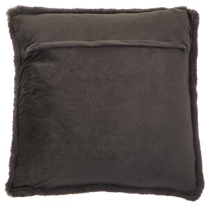 Bosie Lamina Grey Square Fur Cushion