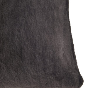 Bosie Lamina Grey Square Fur Cushion