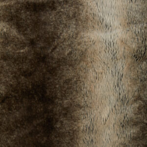 Bosie Lamina Mocha Ombre Fur Throw