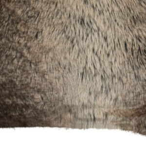 Bosie Lamina Mocha Ombre Square Fur Cushion