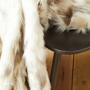 Bosie Lamina Natural Fur Throw