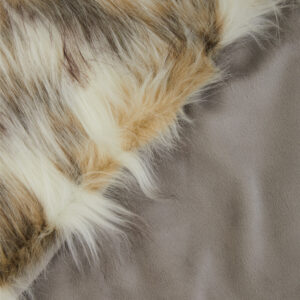 Bosie Lamina Natural Fur Throw