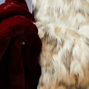Bosie Lamina Natural Fur Square Fur Cushion