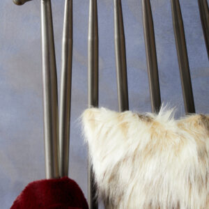 Bosie Lamina Natural Fur Square Fur Cushion