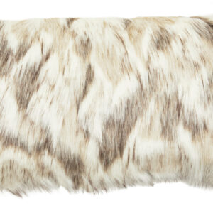 Bosie Lamina Natural Rectangular Fur Cushion