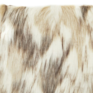 Bosie Lamina Natural Rectangular Fur Cushion