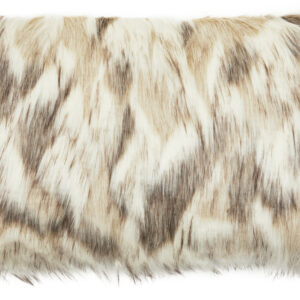 Bosie Lamina Natural Rectangular Fur Cushion
