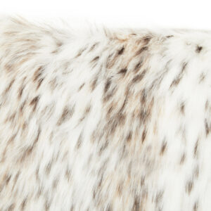 Bosie Lamina Animal Print Rectangular Fur Cushion