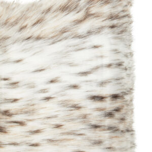 Bosie Lamina Animal Print Rectangular Fur Cushion