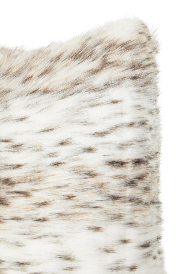 Bosie Lamina Animal Print Rectangular Fur Cushion