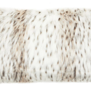 Bosie Lamina Animal Print Rectangular Fur Cushion