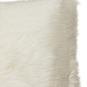 Bosie Lamina Cream Square Fur Cushion